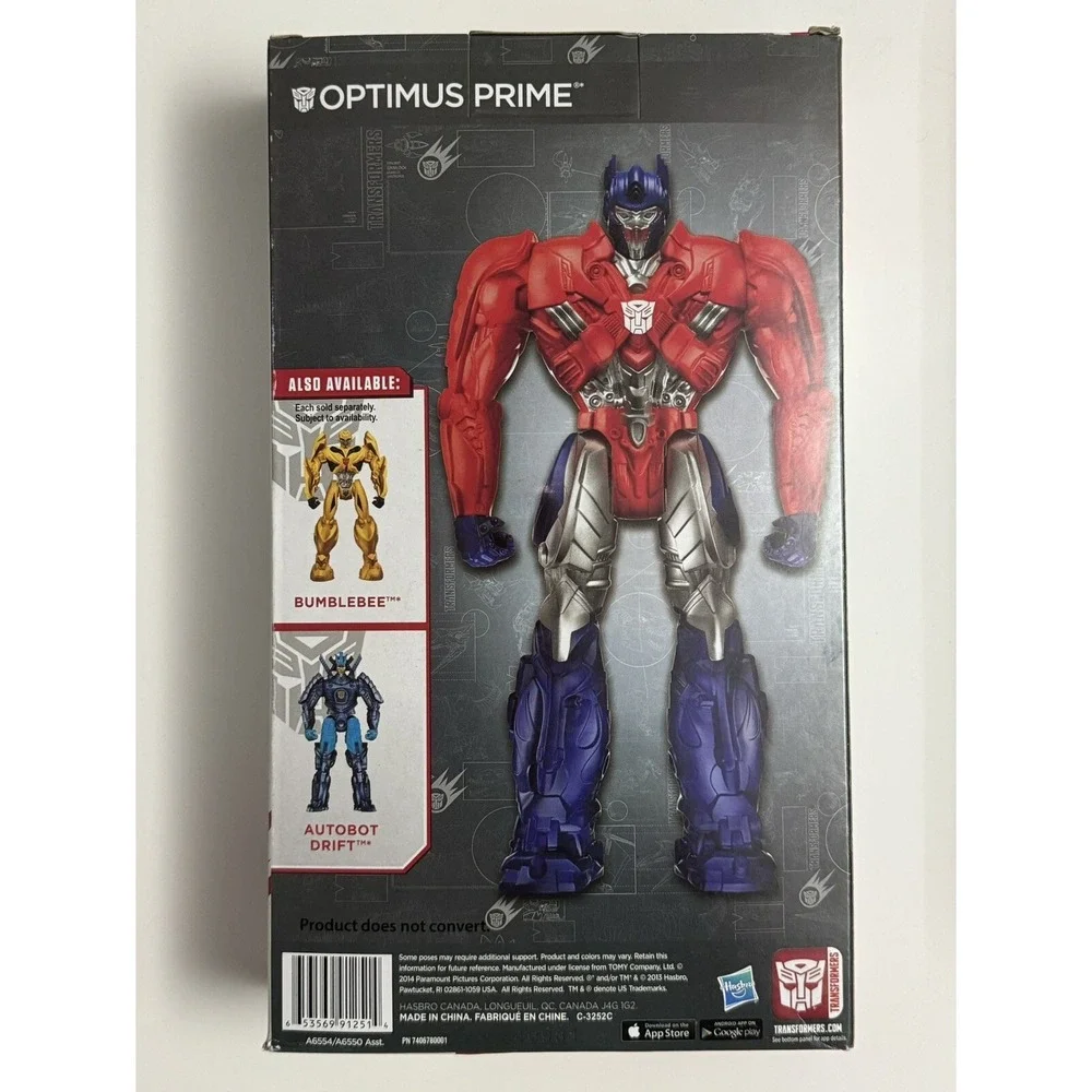 Optimus Prime Bumblebee & Autobot Transformers Age of Extinction Action Figure